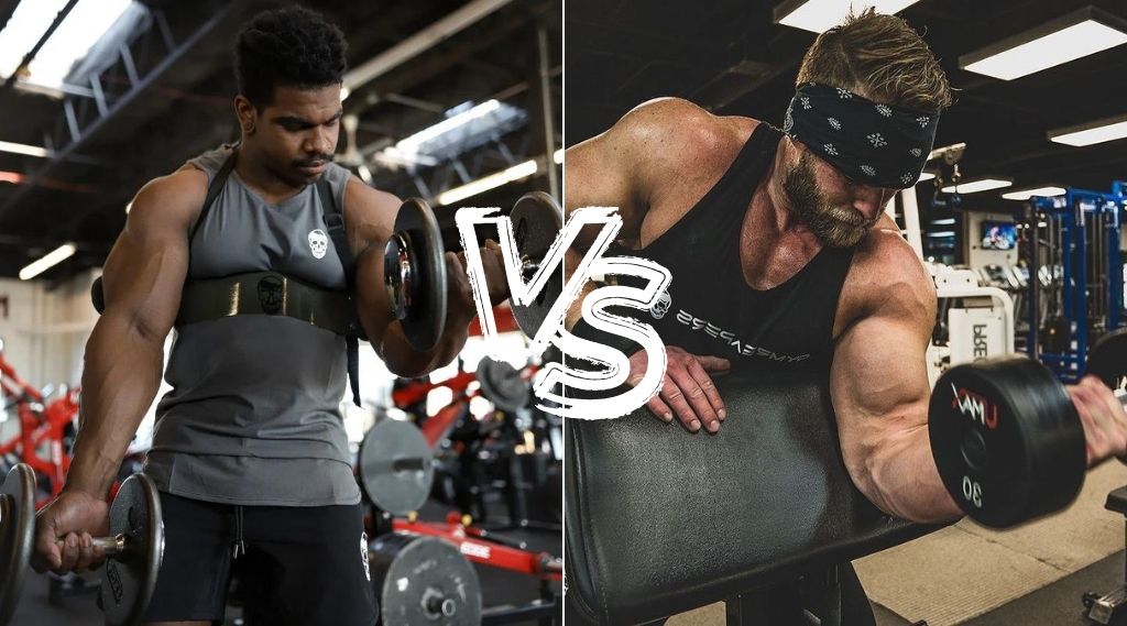 Arm Blaster vs Preacher Curl Differences Pros Cons