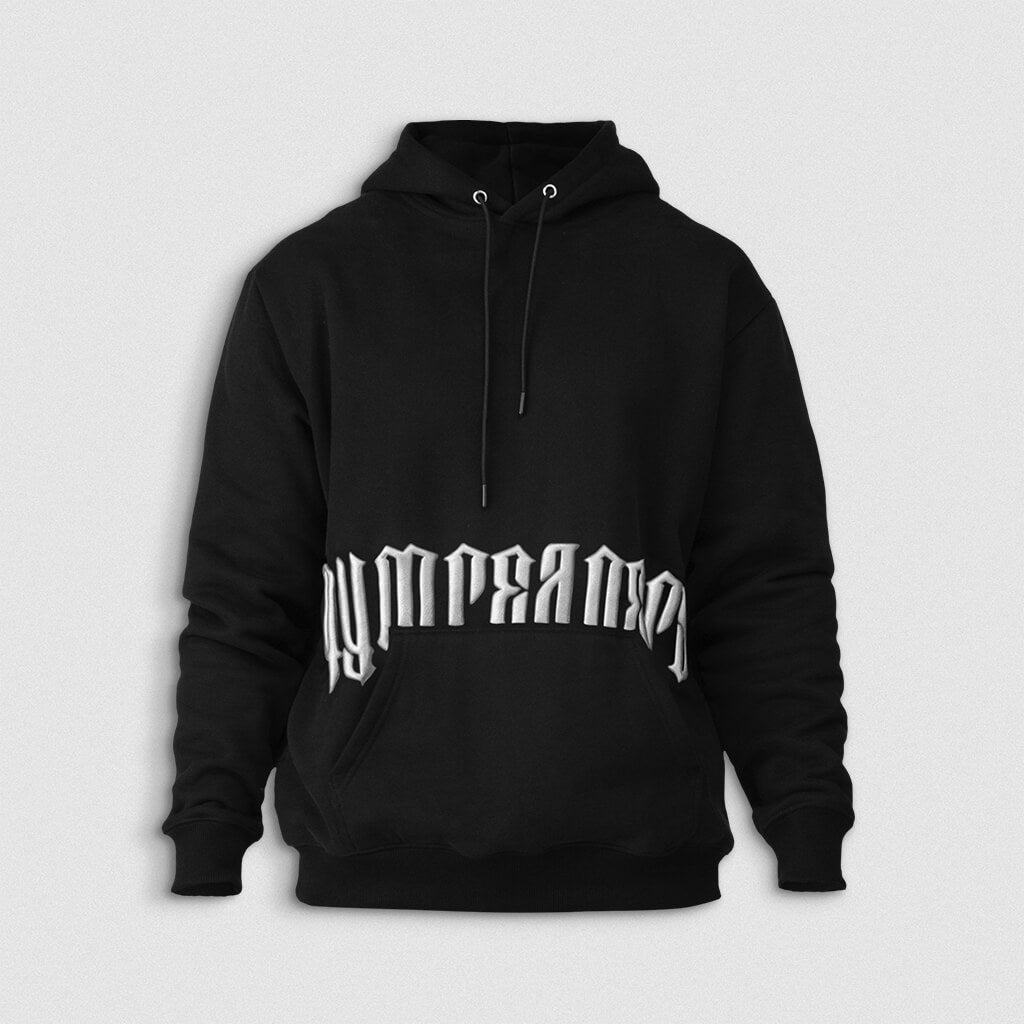 Gymreapers Phantom Hoodie Black White