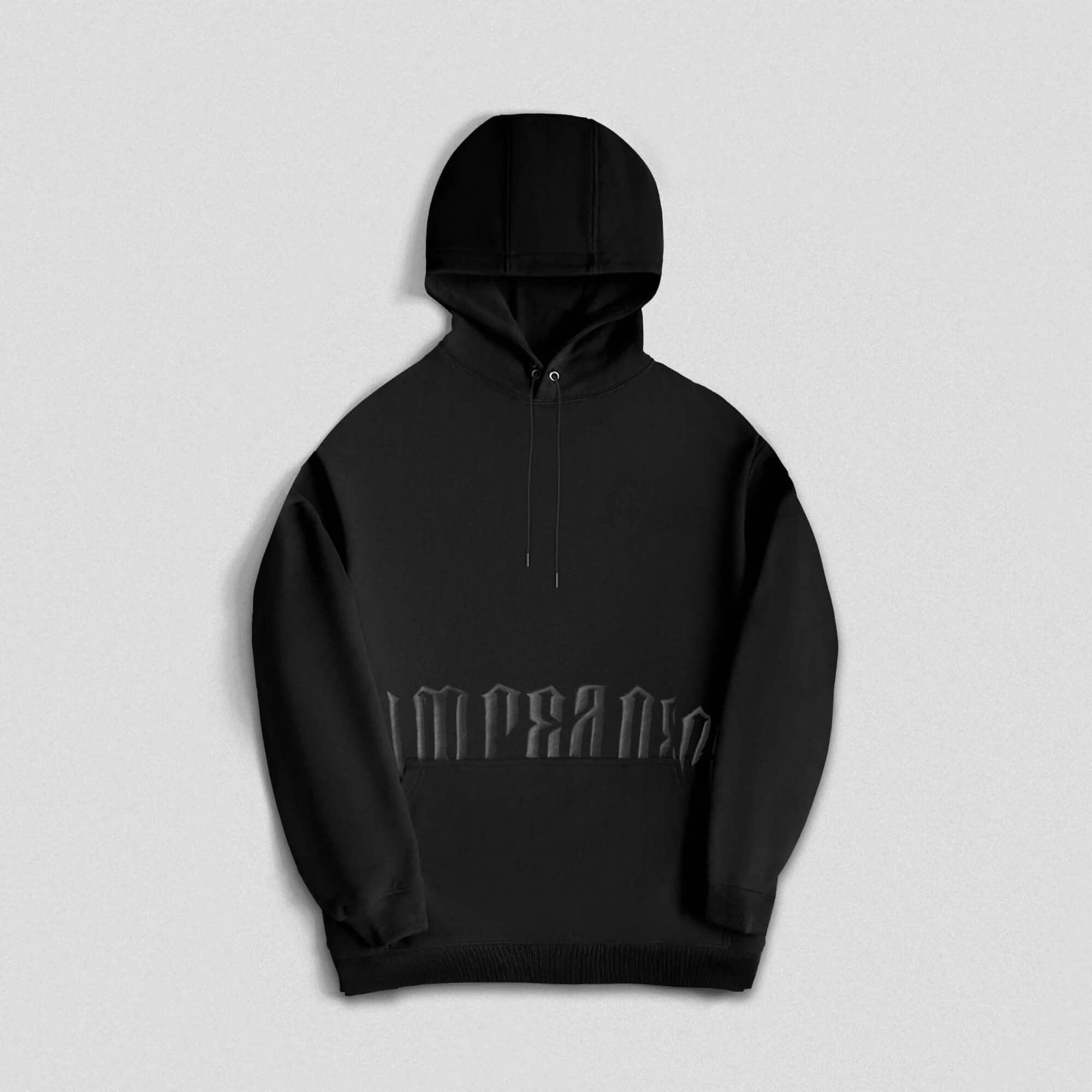 Quality black hoodie online