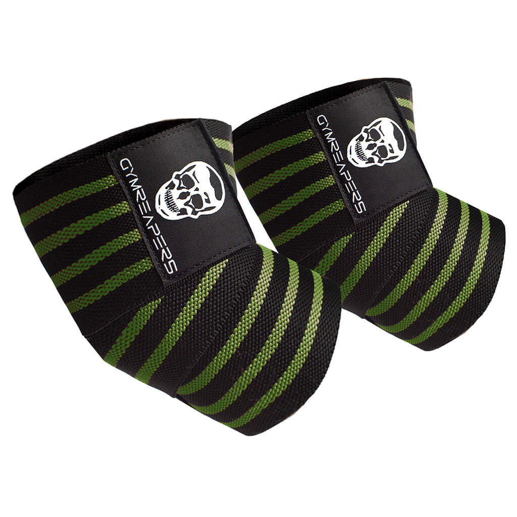 Gymreapers Weightlifting Elbow Wraps - Green