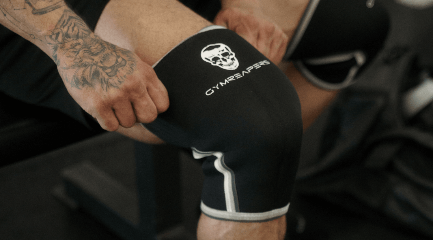 how to put on knee sleeves properly