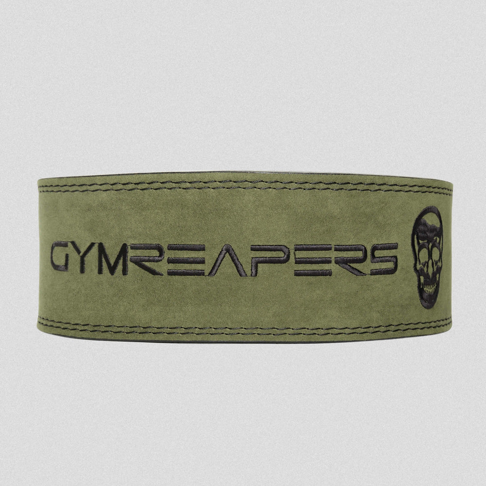 Gymreapers 10MM Lever Belt - Military Green