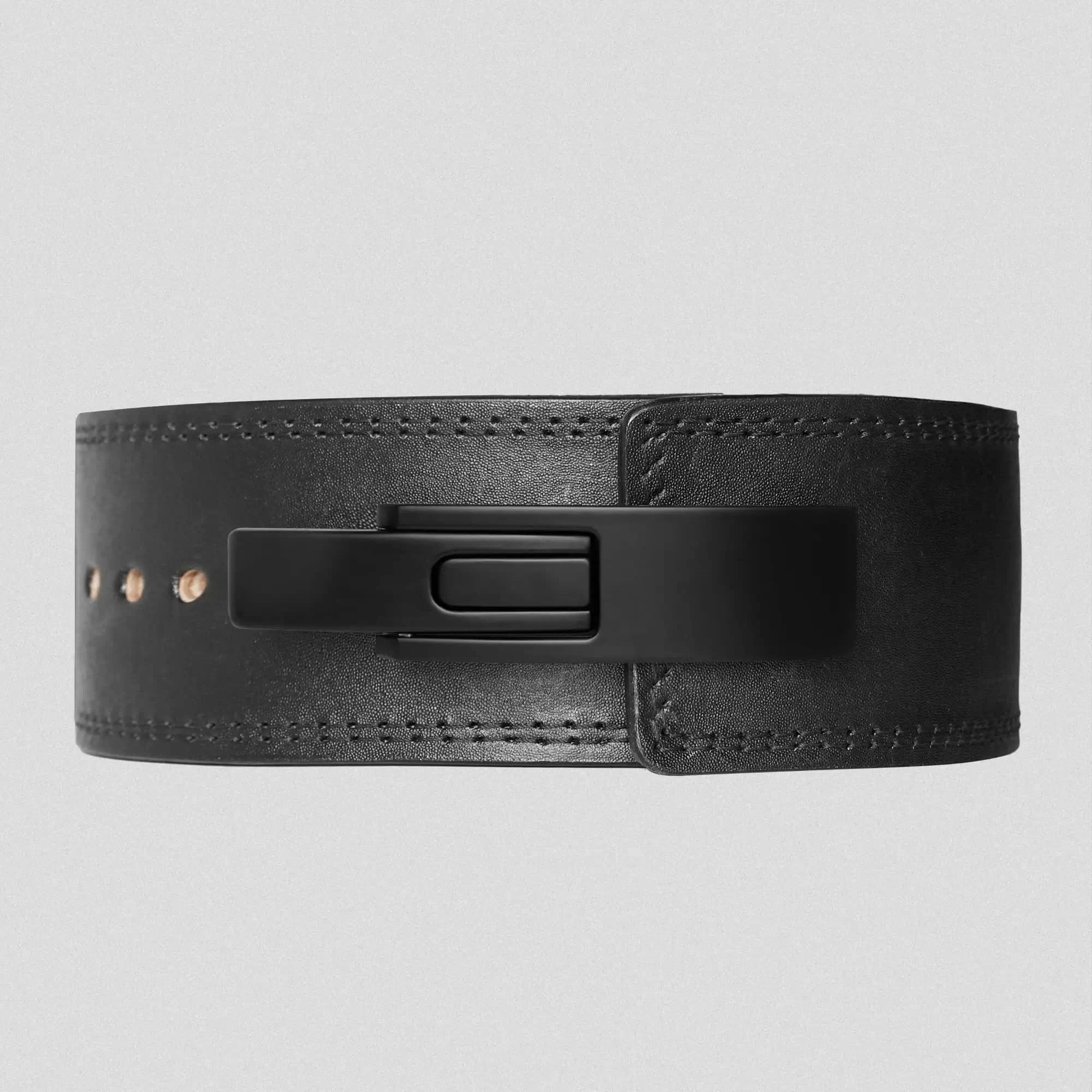 13mm lever belt black front