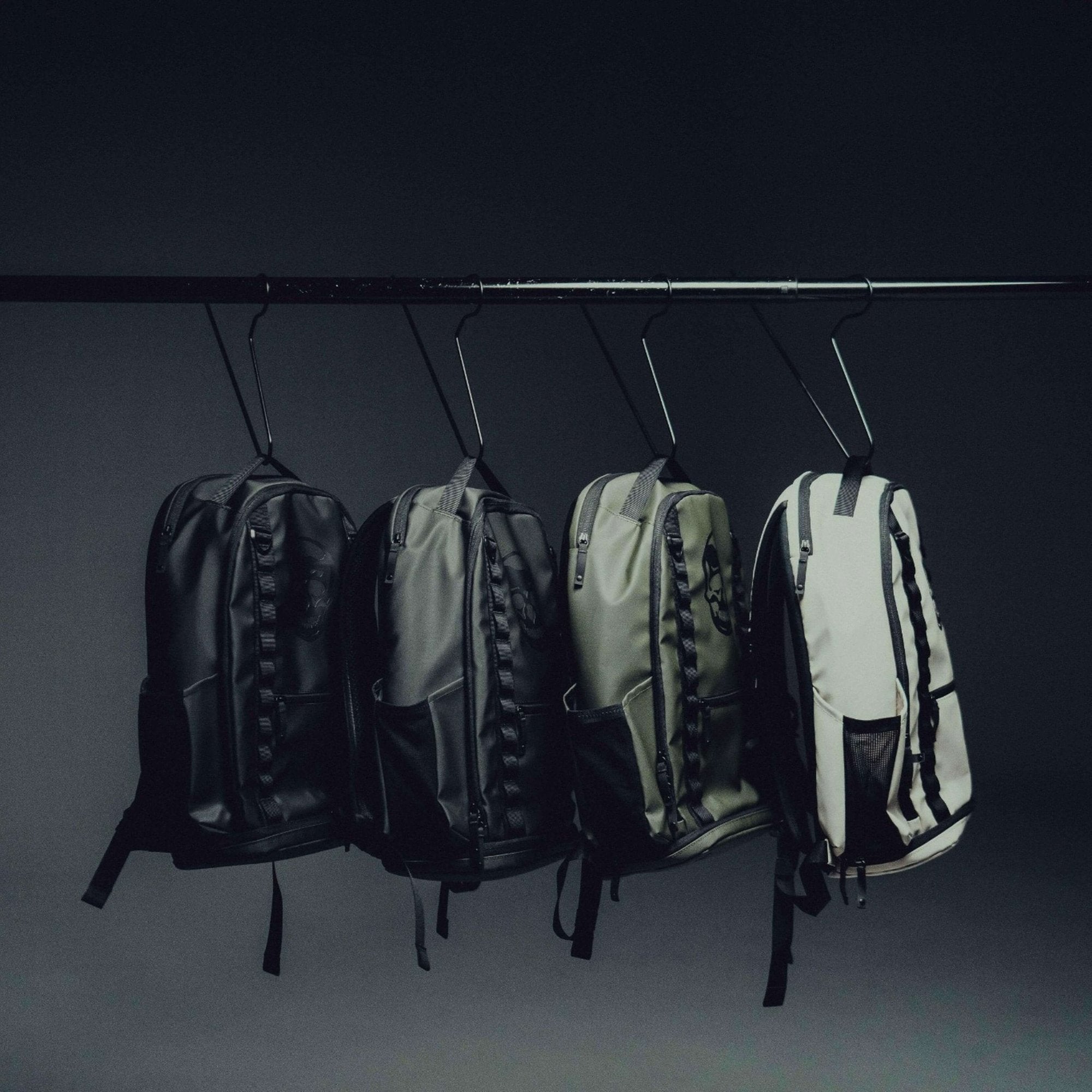 21L backpacks on racks