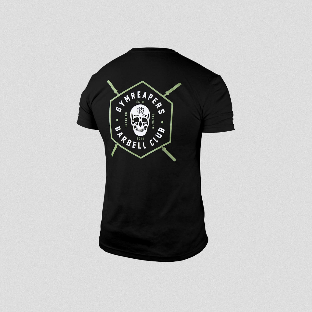 Gymreapers GR Tee - Black/White