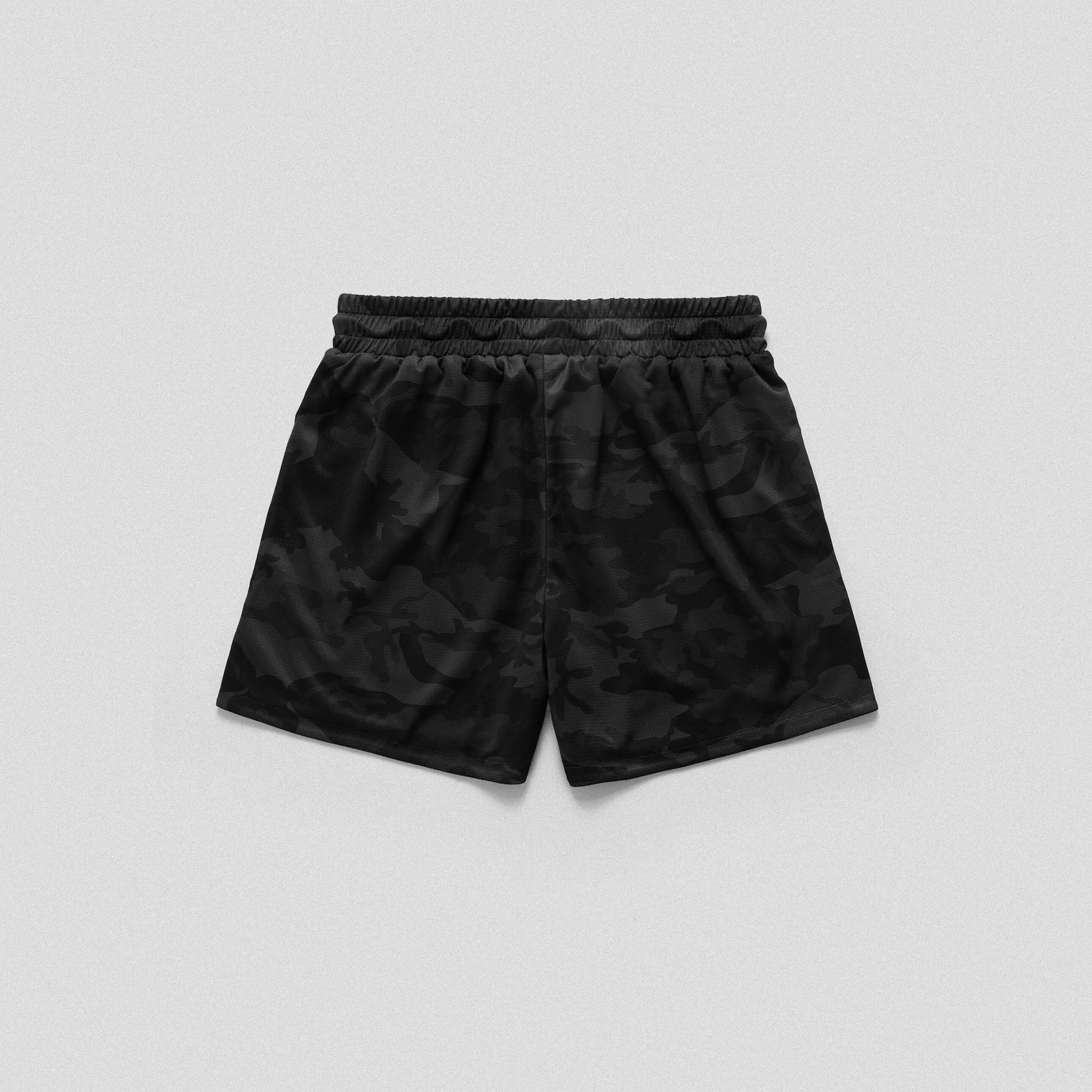 Mesh Training Shorts - Black Camo