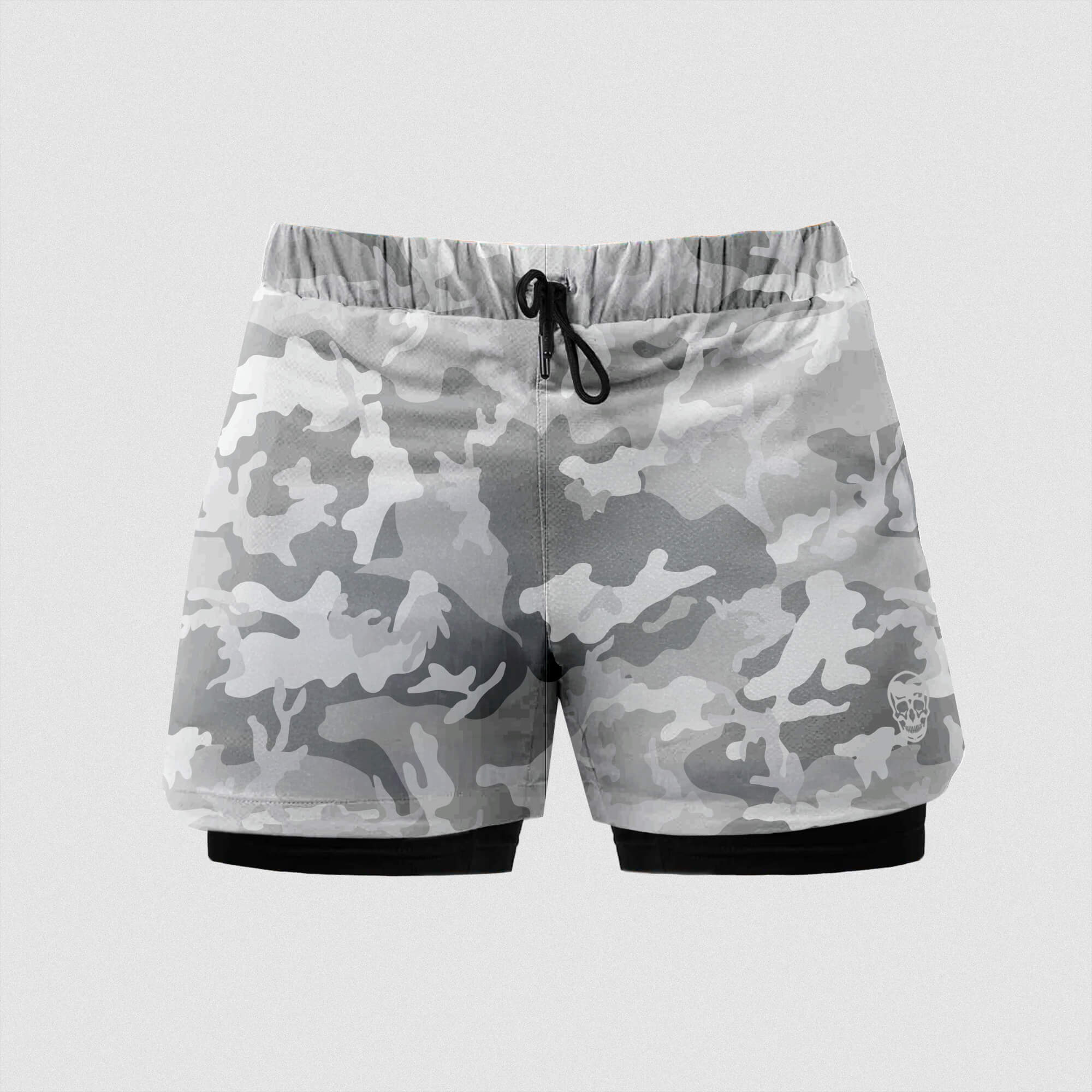 React Training Shorts White Camo