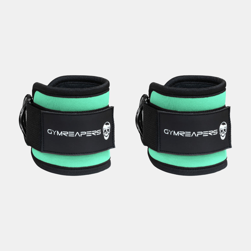 Gymreapers Ankle Straps - Mint (Pair)