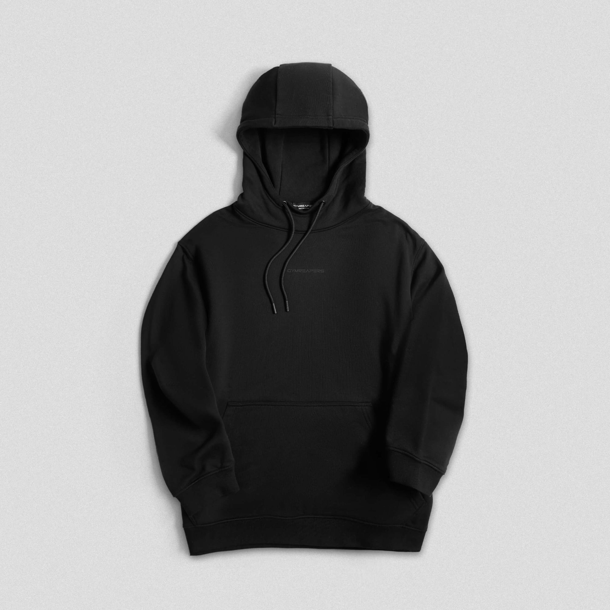 Gymreapers Ascend Mockneck Hoodie Black