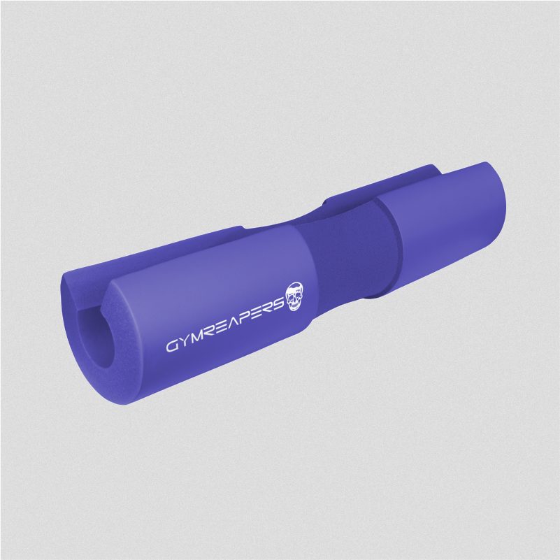 barbell pad purple side angled