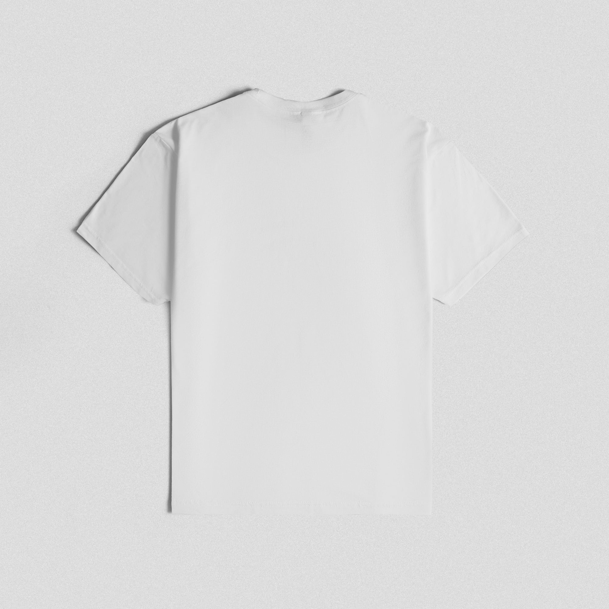 core shirt logo white back