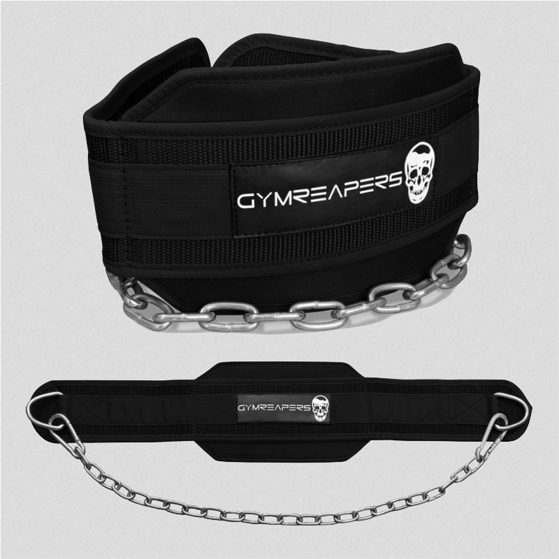 Gymreapers Dip Belt - Heavy Duty Weighted | Dip Belt with Chain