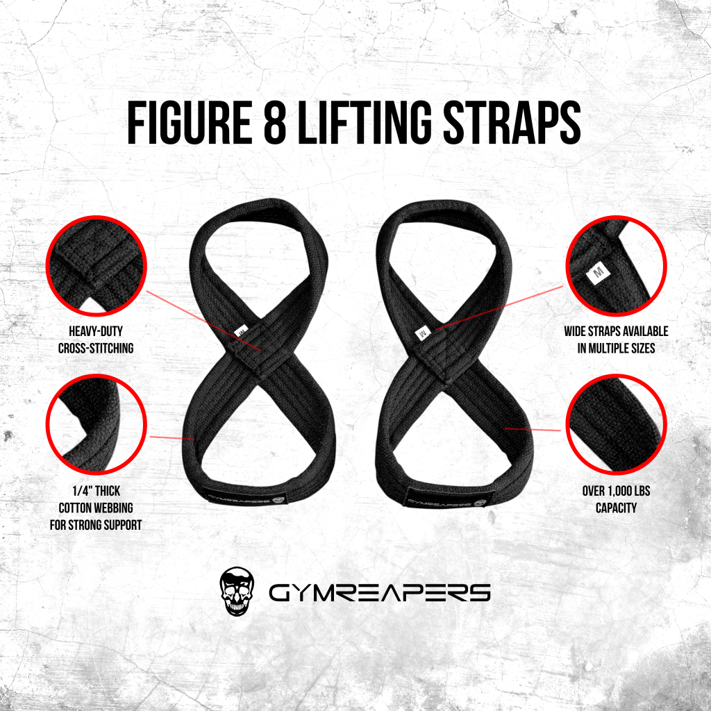 figure 8 lifting straps details