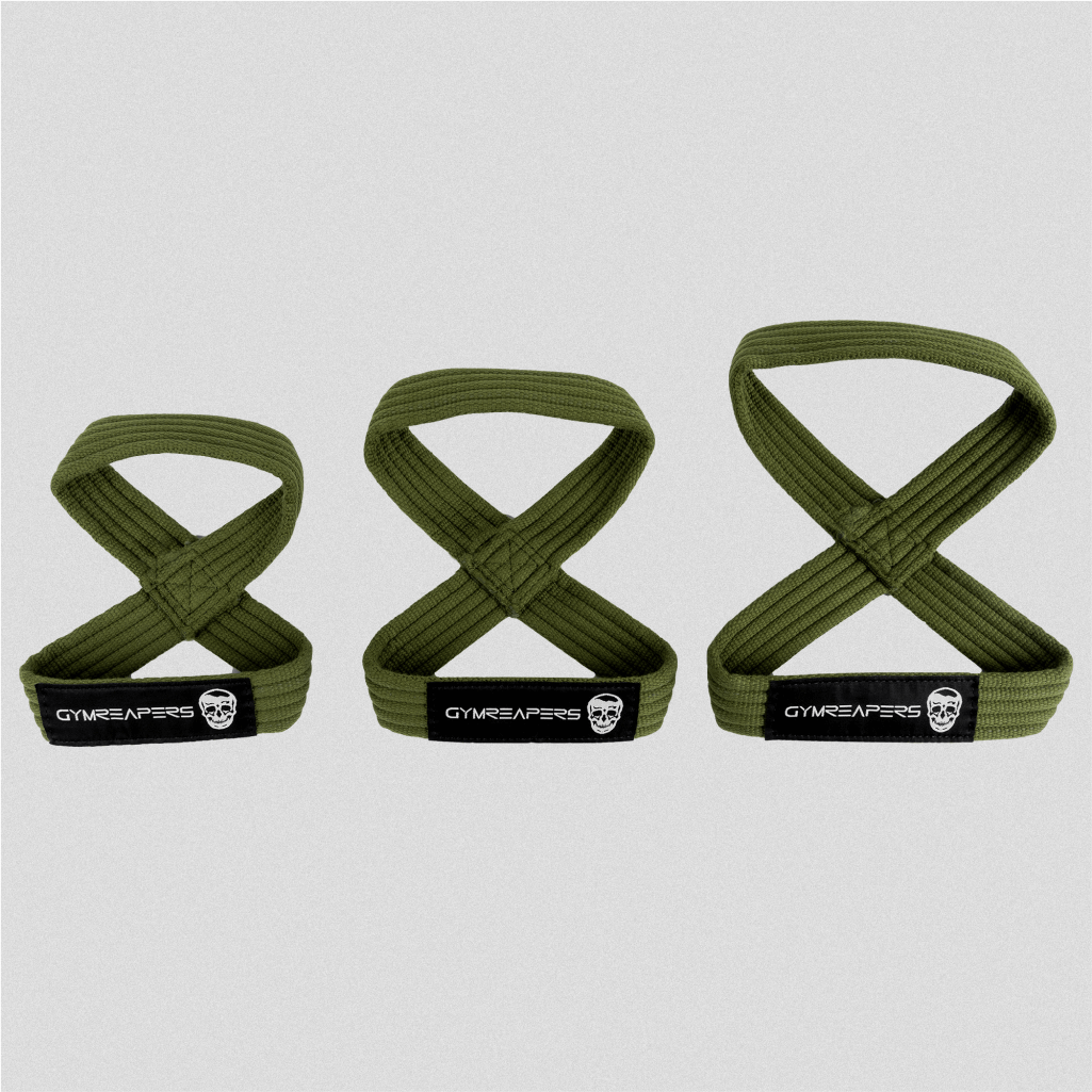 figure 8 straps green triple