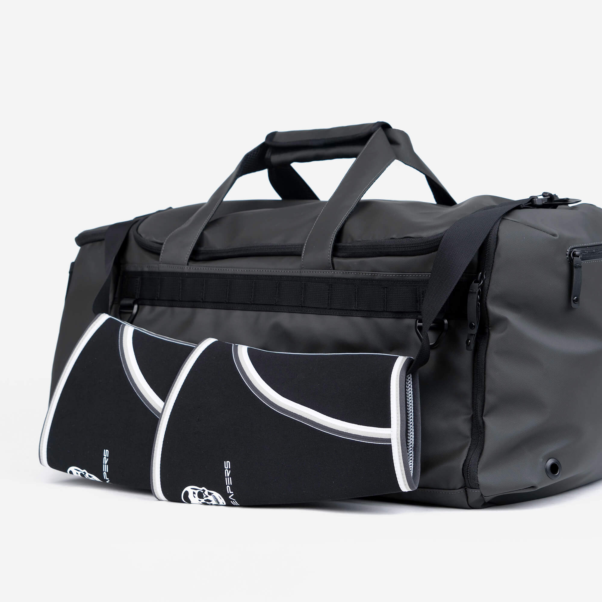 Gymreapers Gravestone Duffle Bag Gunmetal