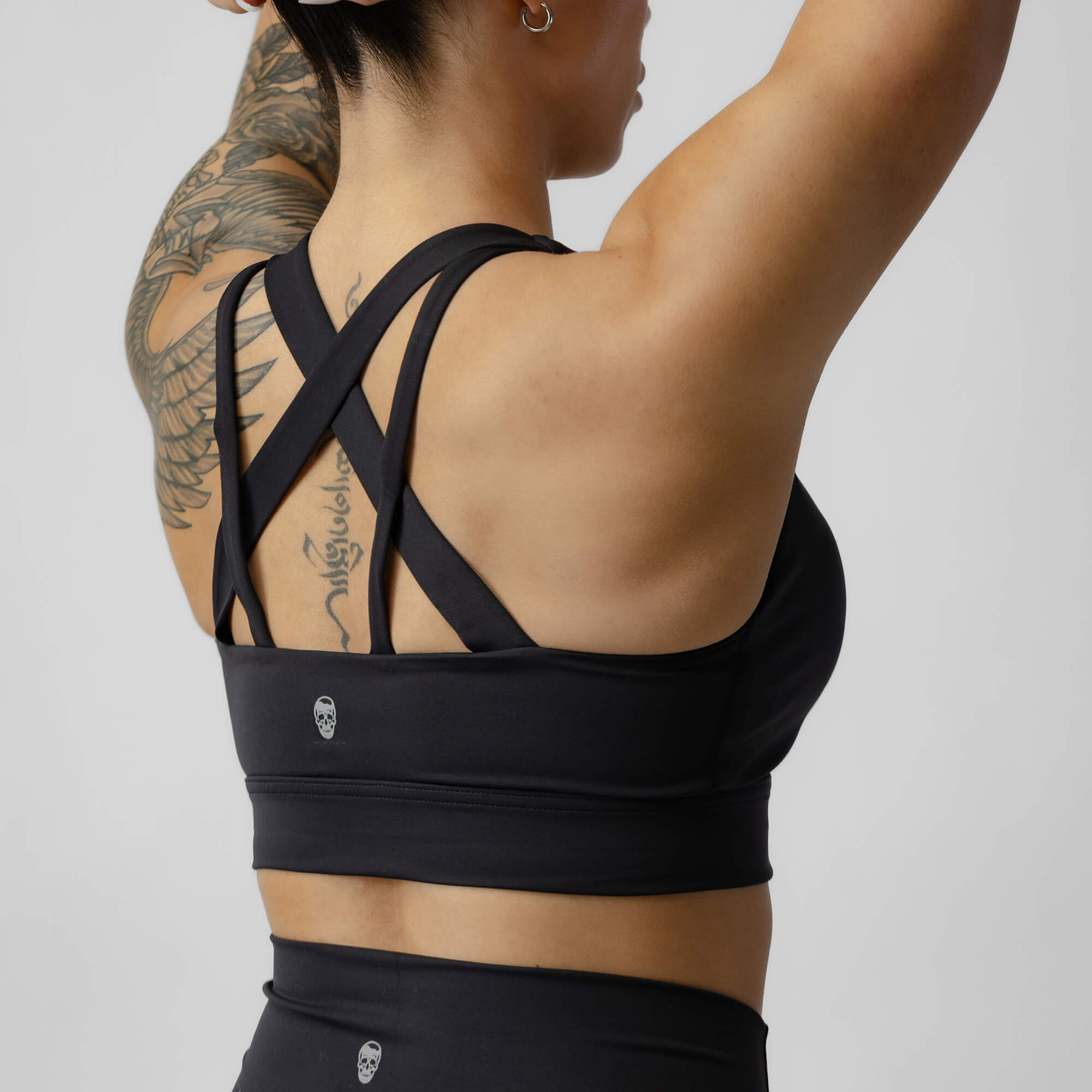 harmony bra black back detail