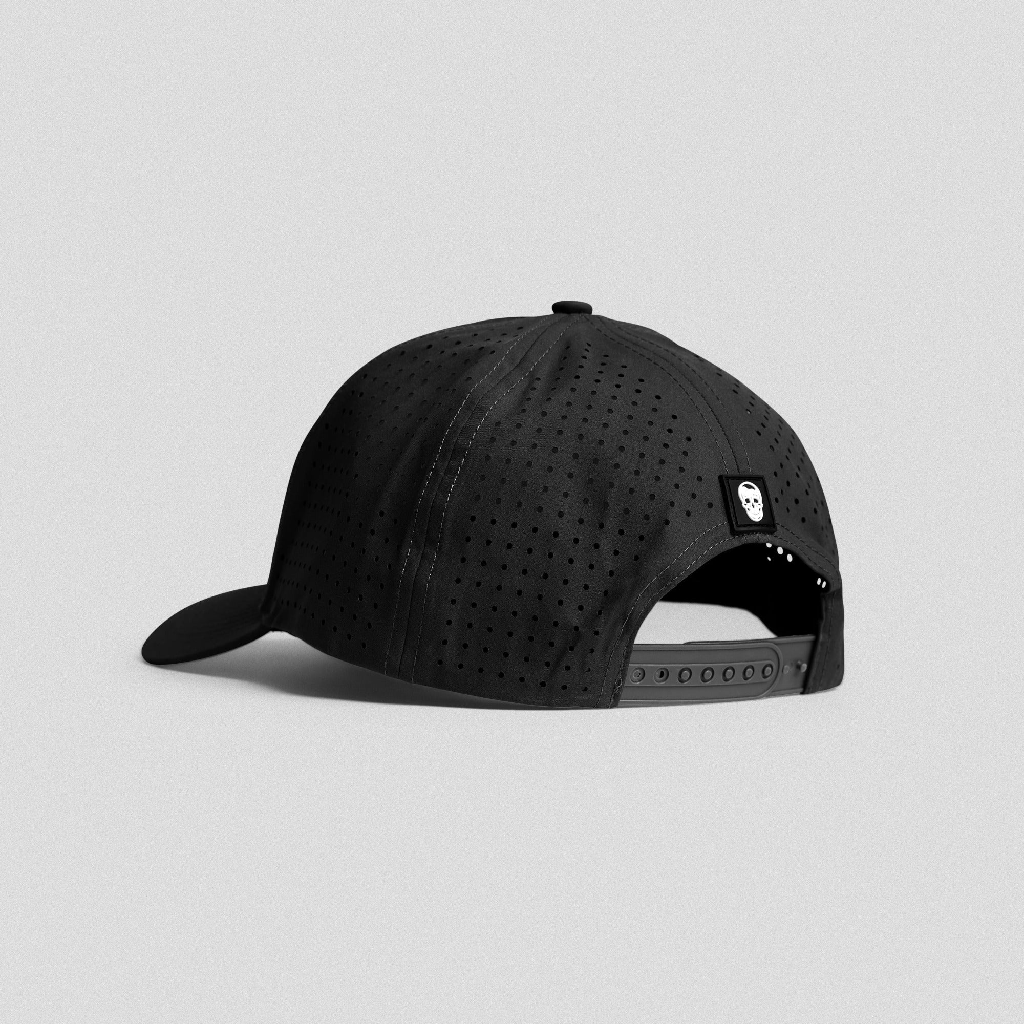 hybrid performance hat black back