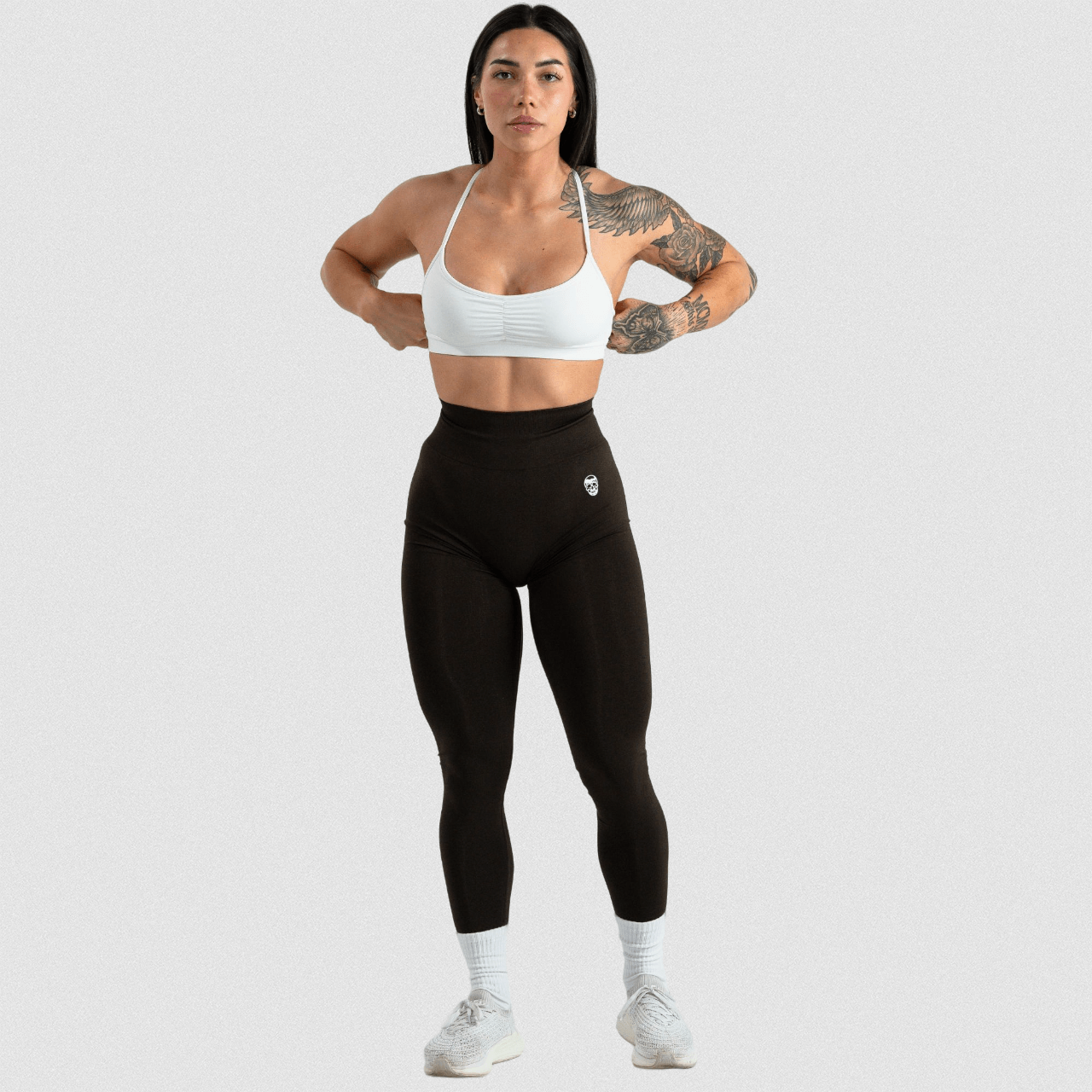 infinity leggings espresso front full