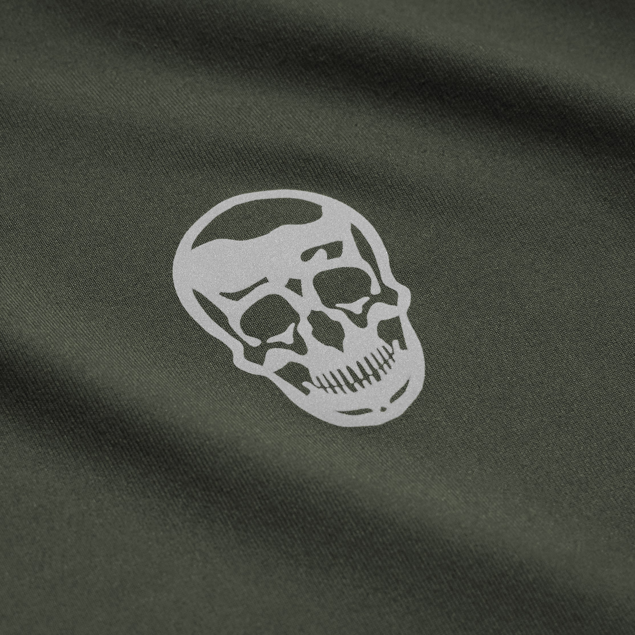 od green performance short sleeve skull detail