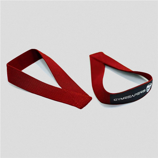 olympic lifting straps red main