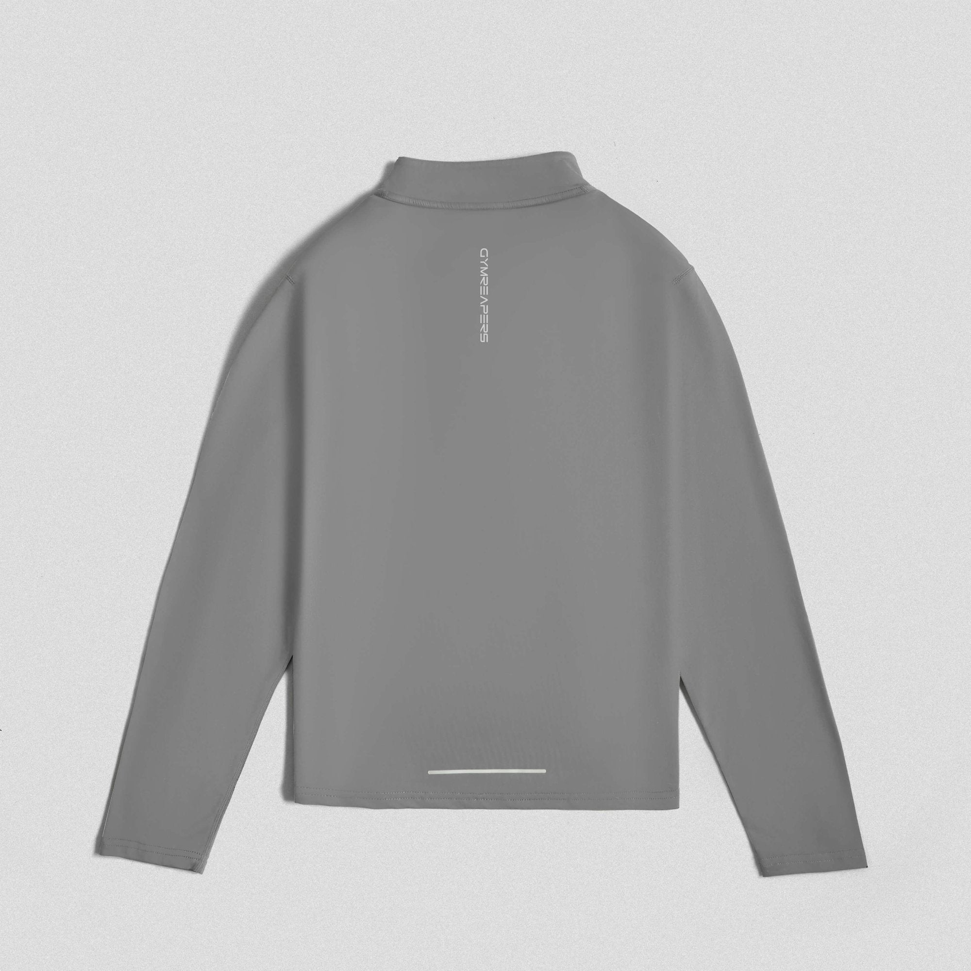 quarter zip steel back