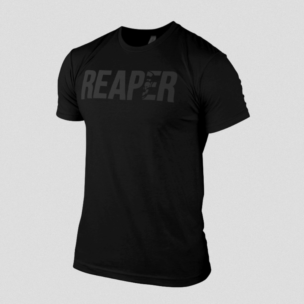 reaper tee black black main