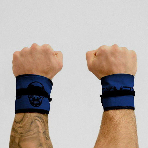 strength wrap navy pair on each hand