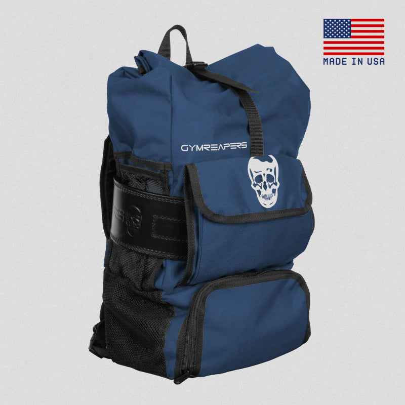 tombstone bag navy side