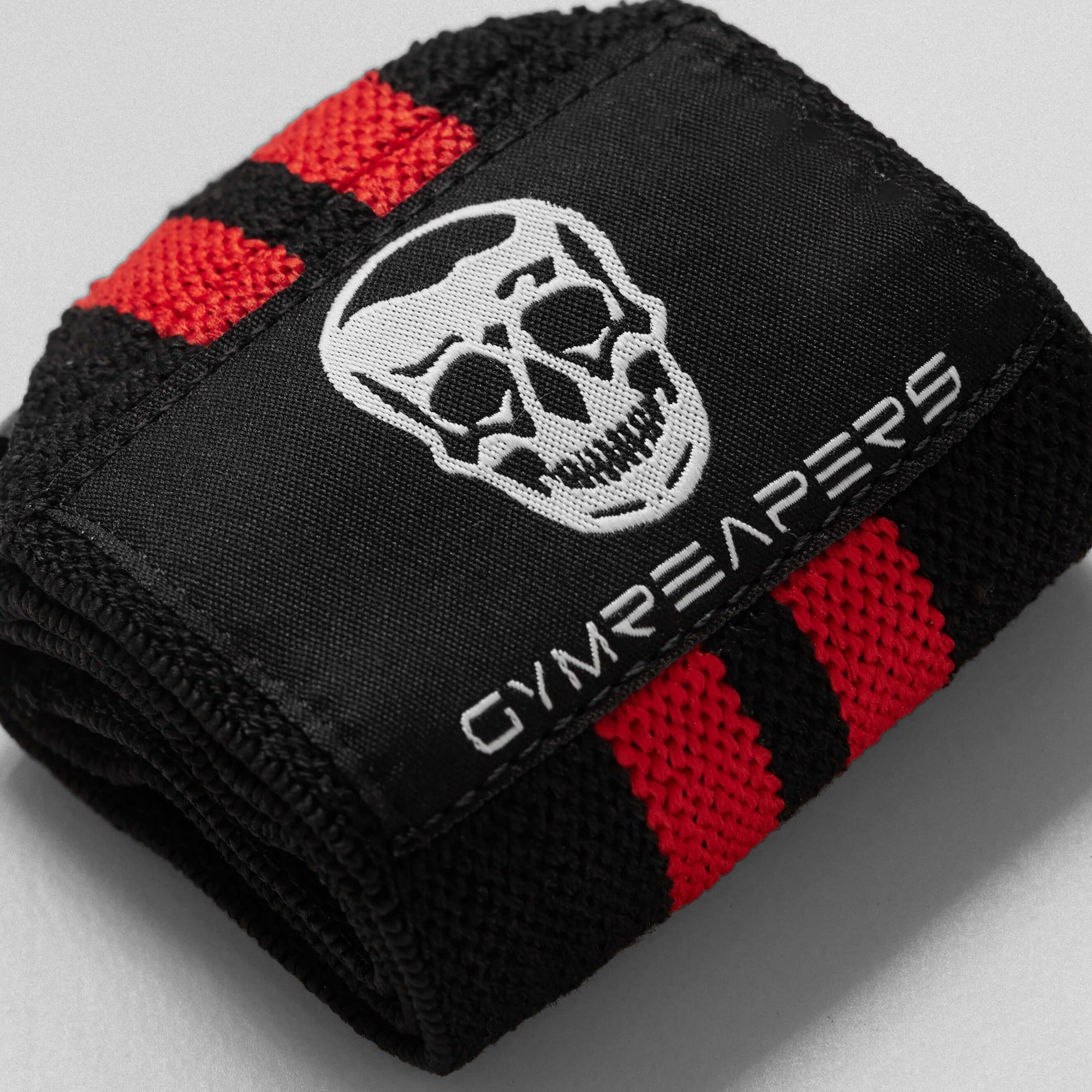 Gymreapers Wrist Wraps - 18 Weightlifting Wrist Support - Red