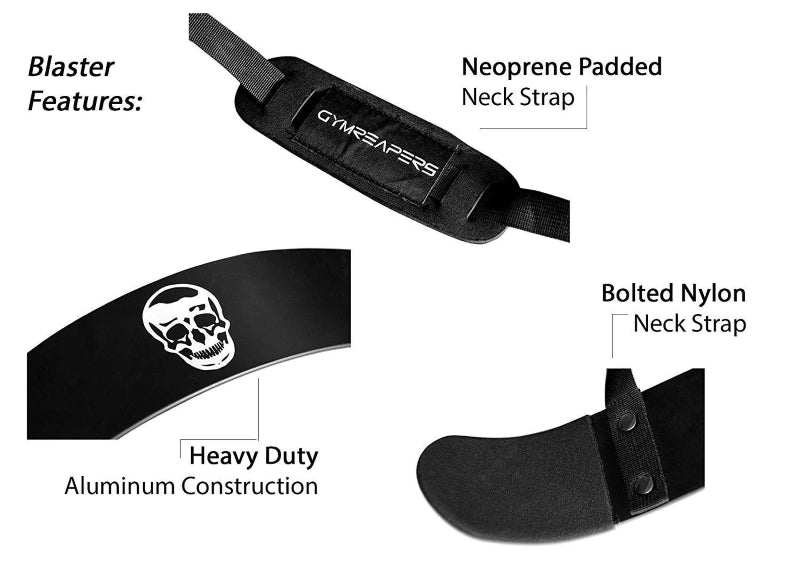 Bicep curl 2025 neck strap