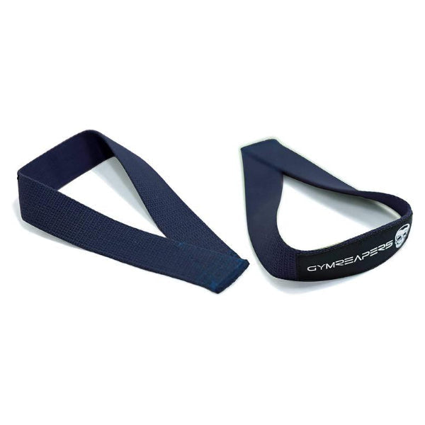 Gymreapers Olympic Lifting Straps for Weightlifting, Snatch, Clean,  Powerlifting, Strongman, Deadlifts - Durable Cotton with Reinforced  Stitching (Pair) Navy