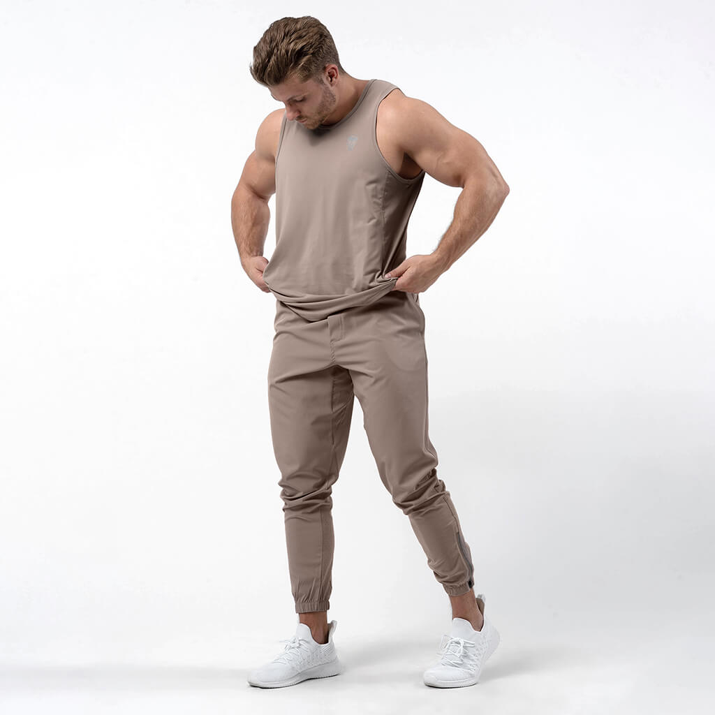 Performance Joggers - Taupe